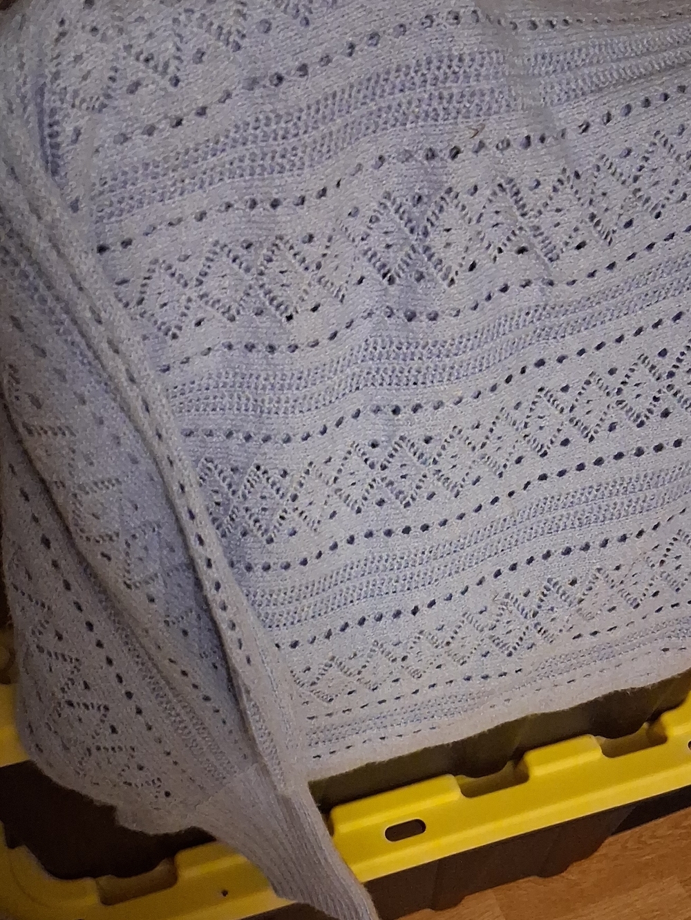 Viral Baby Shower Sweater Fashion Nova Light Lavender Knit Sweater
